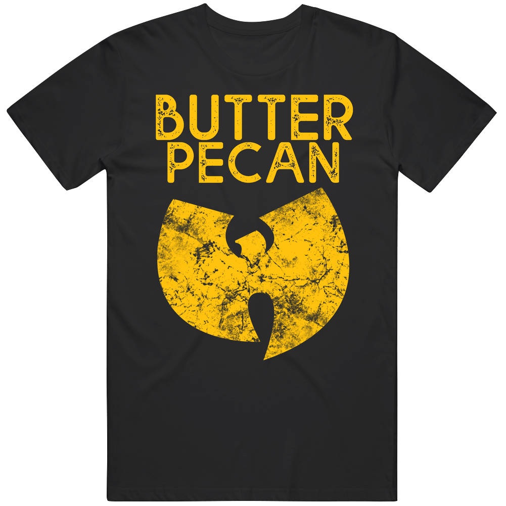 Butter Pecan Wu Tang Ice Cream Song Lyrics Fan Men’s 100% Cotton Black T Shirt Butter Pecan Wu Tang Ice Cream Song Lyrics Fan Men’s 100% Cotton Black T Shirt