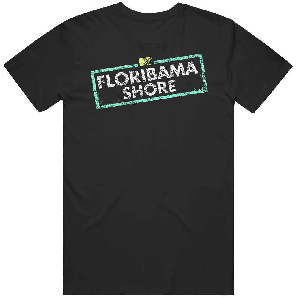 Mtv Floribama Shore Tv Logo Fan Men’s 100% Cotton Black T Shirt Mtv Floribama Shore Tv Logo Fan Men’s 100% Cotton Black T Shirt