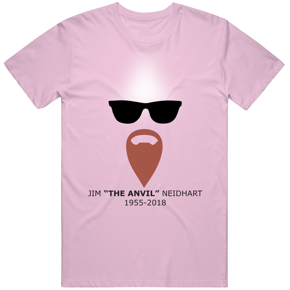 Jim The Anvil Neidhart Love Rip 1955 2018 Fan Men’s 100% Cotton Pink T Shirt Jim The Anvil Neidhart Love Rip 1955 2018 Fan Men’s 100% Cotton Pink T Shirt