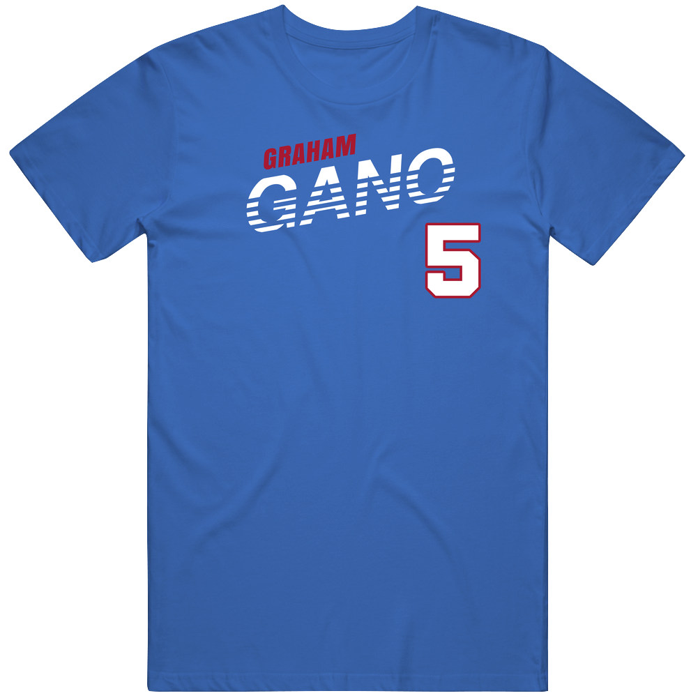 Graham Gano 5 Favorite Player Fan Men’s 100% Cotton Royal Blue T Shirt Graham Gano 5 Favorite Player Fan Men’s 100% Cotton Royal Blue T Shirt