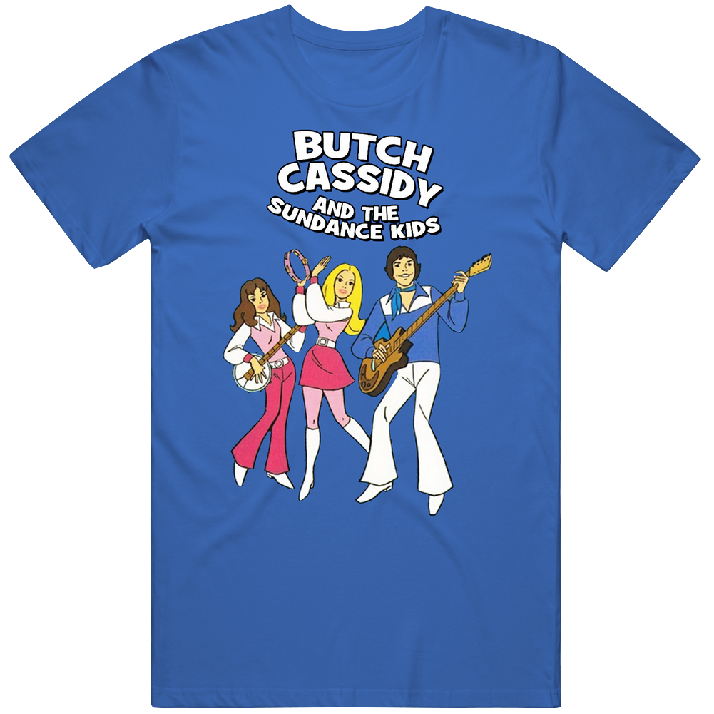 Butch Cassidy And The Sundance Kids Fictional Musican Band Character Fan Men’s 100% Cotton Royal Blue T Shirt Butch Cassidy And The Sundance Kids Fictional Musican Band Character Fan Men’s 100% Cotton Royal Blue T Shirt