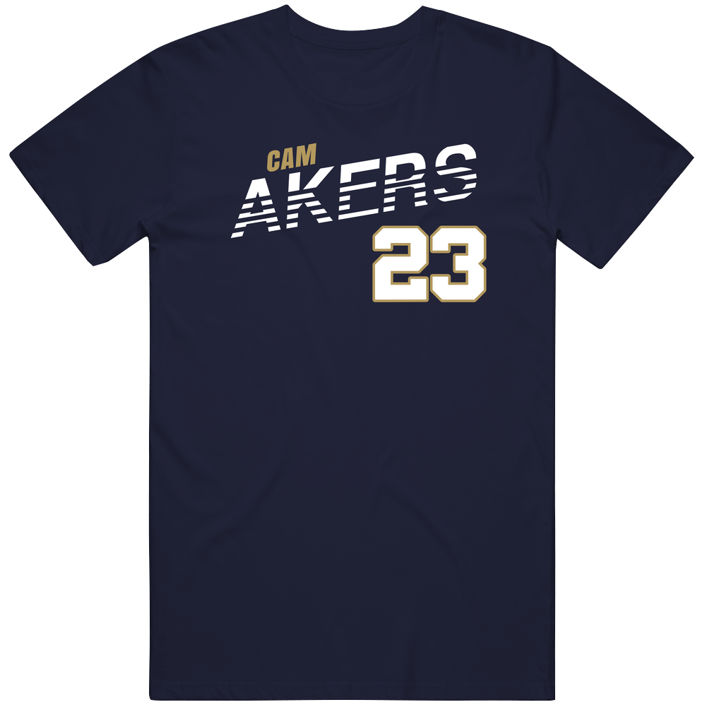 Cam Akers 23 Favorite Player Fan Men’s 100% Cotton Navy Blue T Shirt Cam Akers 23 Favorite Player Fan Men’s 100% Cotton Navy Blue T Shirt