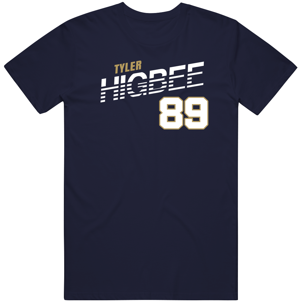 Tyler Higbee 89 Favorite Player Fan Men’s 100% Cotton Navy Blue T Shirt