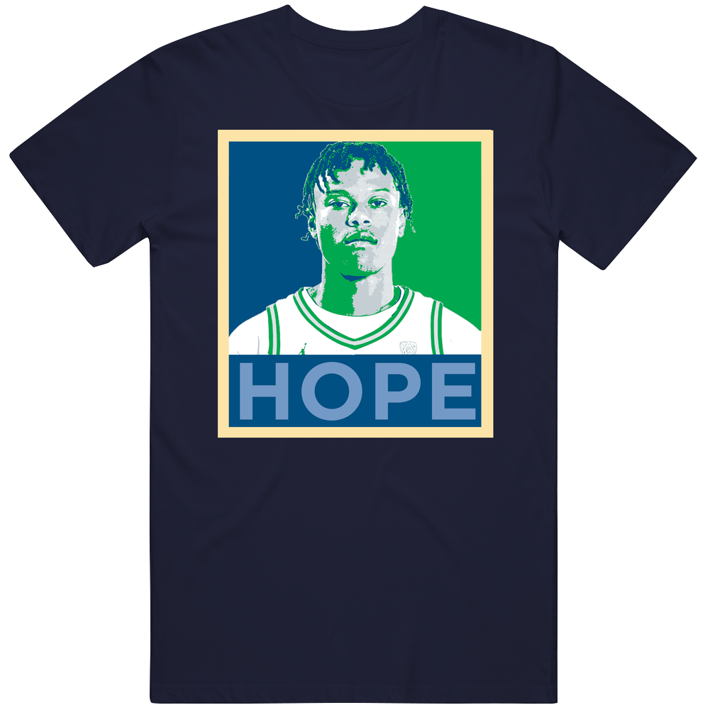 Jaylen Clark Hope Basketball Men’s 100% Cotton Navy Blue T Shirt