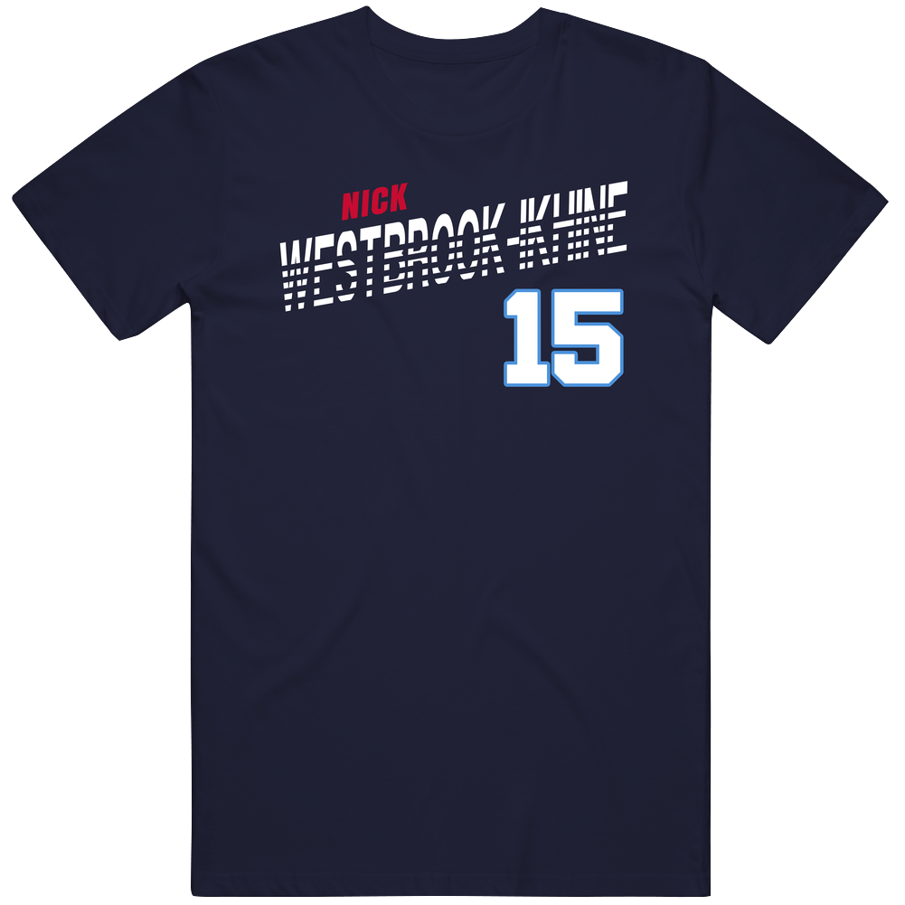 Nick Westbrook-ikhine 15 Favorite Player Tennessee Football Fan Men’s 100% Cotton Navy Blue T Shirt