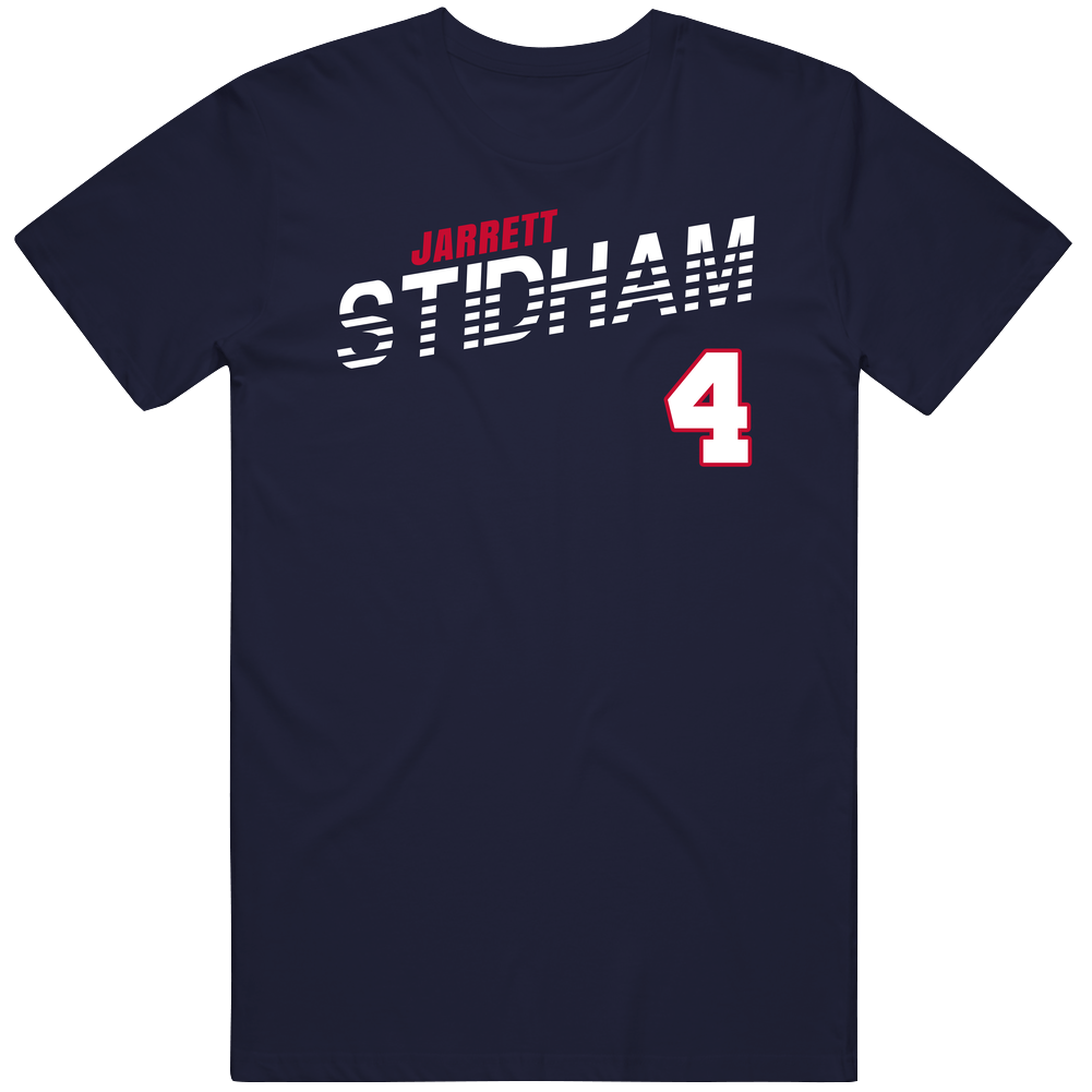 Jarrett Stidham 4 Favorite Player New England Football Fan Men’s 100% Cotton Navy Blue T Shirt Jarrett Stidham 4 Favorite Player New England Football Fan Men’s 100% Cotton Navy Blue T Shirt