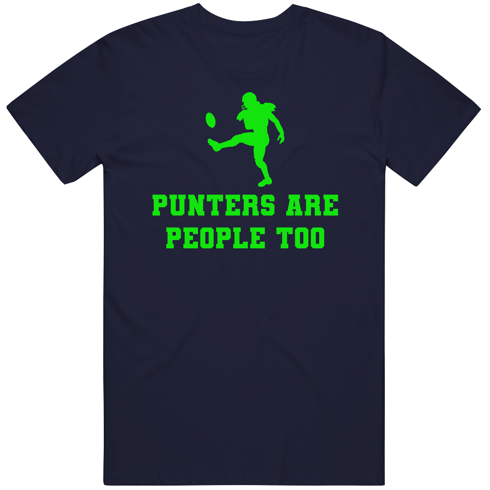 Michael Dickson Seattle Punters Are People Too Football Men’s 100% Cotton Navy Blue T Shirt Michael Dickson Seattle Punters Are People Too Football Men’s 100% Cotton Navy Blue T Shirt