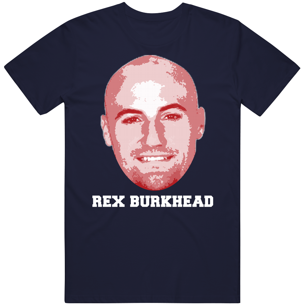 Rex Burkhead Face Big Head New England Football Player Fan Men’s 100% Cotton Navy Blue T Shirt Rex Burkhead Face Big Head New England Football Player Fan Men’s 100% Cotton Navy Blue T Shirt