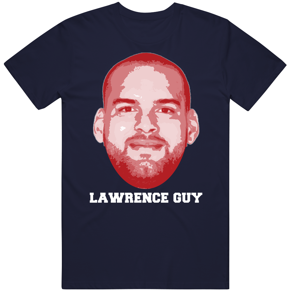 Lawrence Guy Face Big Head New England Football Player Fan Men’s 100% Cotton Navy Blue T Shirt Lawrence Guy Face Big Head New England Football Player Fan Men’s 100% Cotton Navy Blue T Shirt