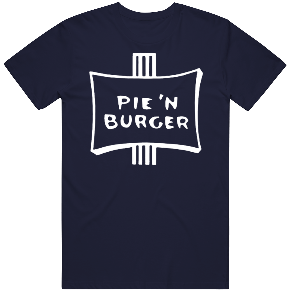 Pie N Burger Food Fan Men’s 100% Cotton Navy Blue T Shirt Pie N Burger Food Fan Men’s 100% Cotton Navy Blue T Shirt