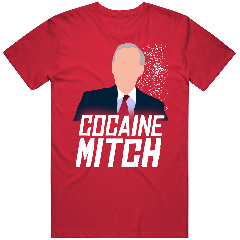 Mitch Mcconnell Team Cartel Men’s 100% Cotton Red T Shirt Mitch Mcconnell Team Cartel Men’s 100% Cotton Red T Shirt