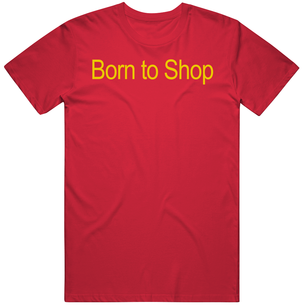Born To Shop Fun The Lost Boys Popular Movie Men’s 100% Cotton Red T Shirt Born To Shop Fun The Lost Boys Popular Movie Men’s 100% Cotton Red T Shirt