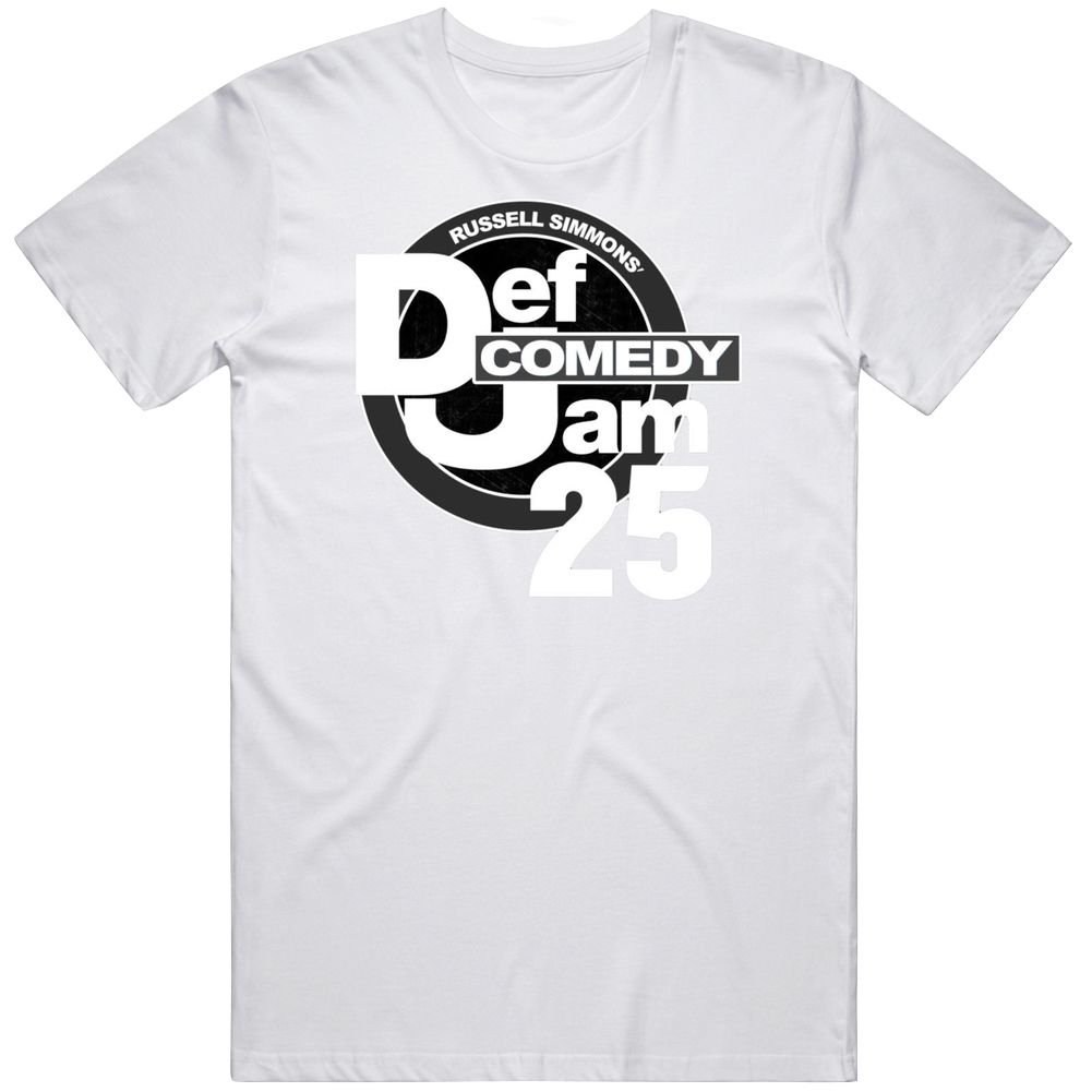 Def Jam Comedy Russell Simmons Netflix Tv Show Fan Men’s 100% Cotton White T Shirt Def Jam Comedy Russell Simmons Netflix Tv Show Fan Men’s 100% Cotton White T Shirt