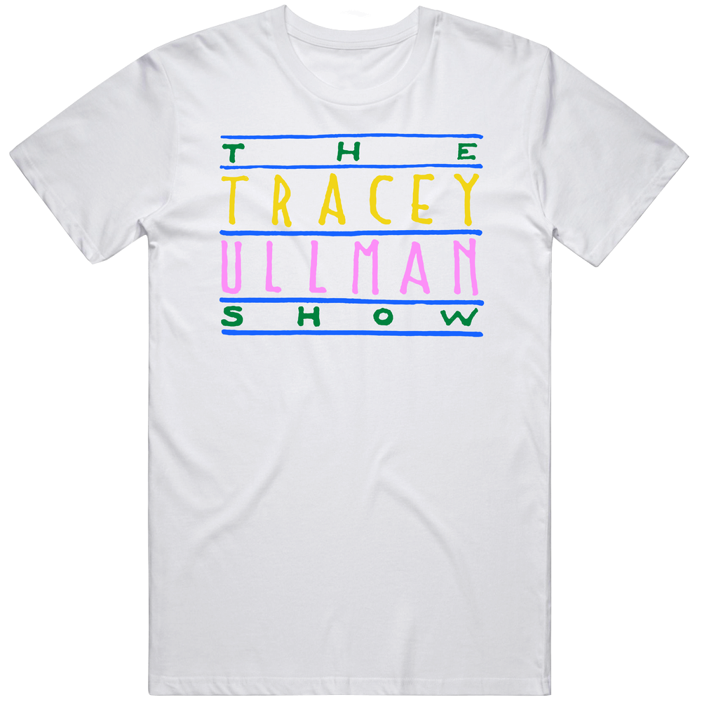 The Tracey Ullman Show Retro 80s Tv Show Logo Fan Men’s 100% Cotton White T Shirt The Tracey Ullman Show Retro 80s Tv Show Logo Fan Men’s 100% Cotton White T Shirt