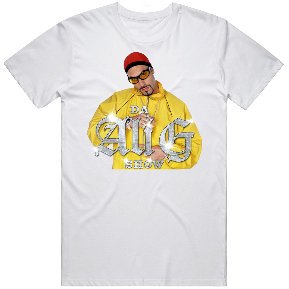 Da Ali G Show Tv Show Fan Men’s 100% Cotton White T Shirt Da Ali G Show Tv Show Fan Men’s 100% Cotton White T Shirt