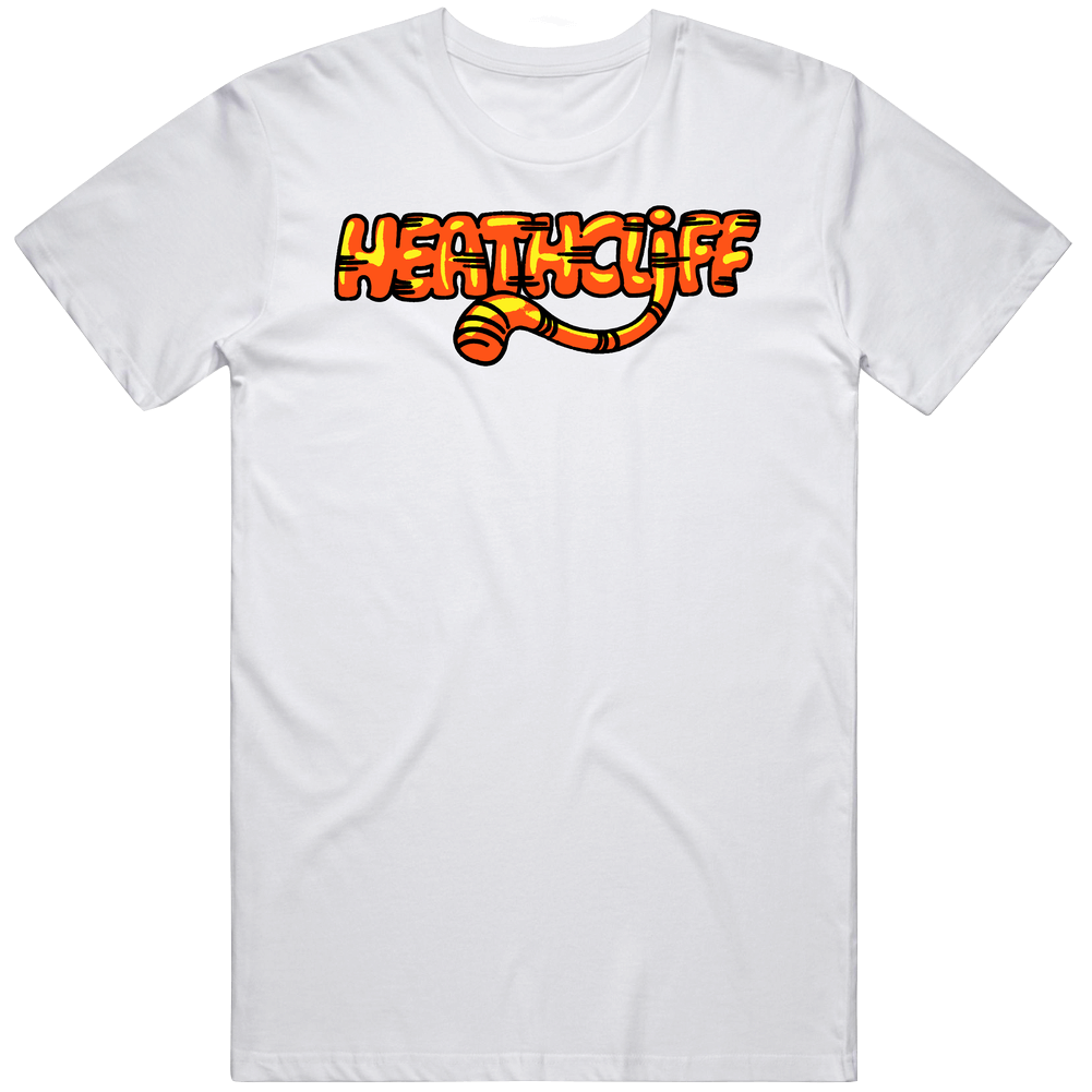 Heathcliff Retro 80s Tv Show Logo Fan Men’s 100% Cotton White T Shirt Heathcliff Retro 80s Tv Show Logo Fan Men’s 100% Cotton White T Shirt