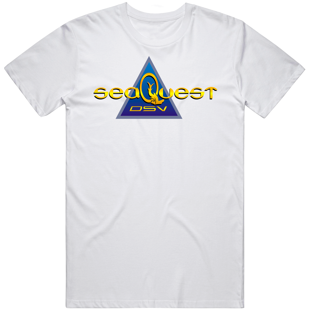 Seaquest 2032 90s Tv Show Action Men’s 100% Cotton White T Shirt Seaquest 2032 90s Tv Show Action Men’s 100% Cotton White T Shirt