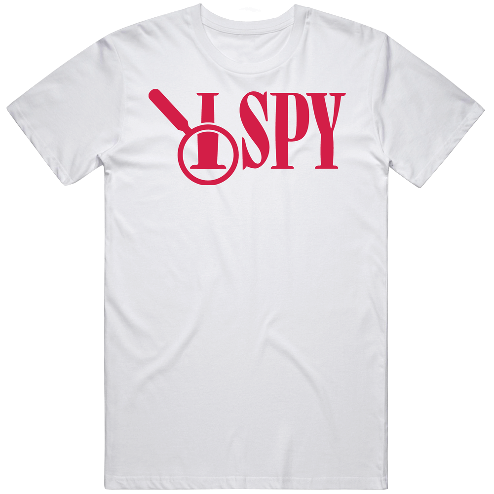 I Spy Tv Show Logo Fan Men’s 100% Cotton White T Shirt I Spy Tv Show Logo Fan Men’s 100% Cotton White T Shirt