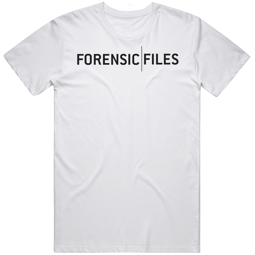 Forensic Files 90s Tv Show Crime Men’s 100% Cotton White T Shirt Forensic Files 90s Tv Show Crime Men’s 100% Cotton White T Shirt