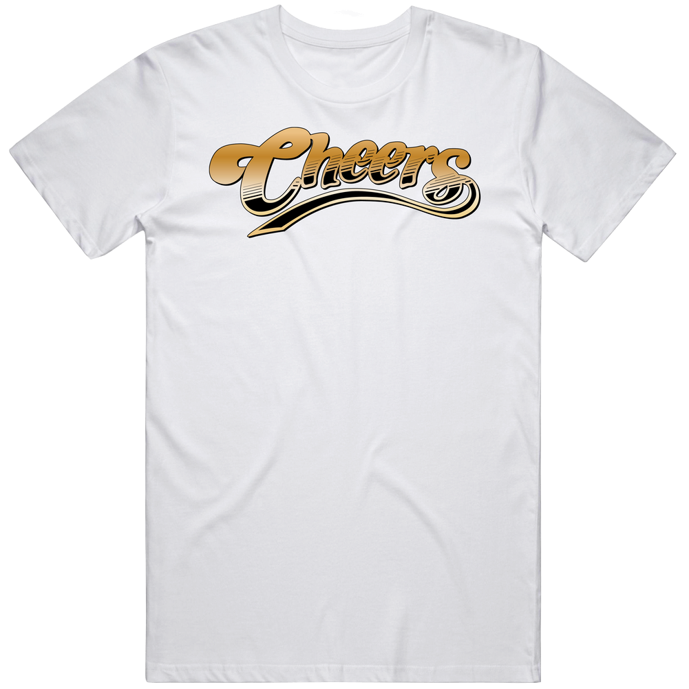 Cheers Retro 80s Tv Show Logo Fan Men’s 100% Cotton White T Shirt Cheers Retro 80s Tv Show Logo Fan Men’s 100% Cotton White T Shirt