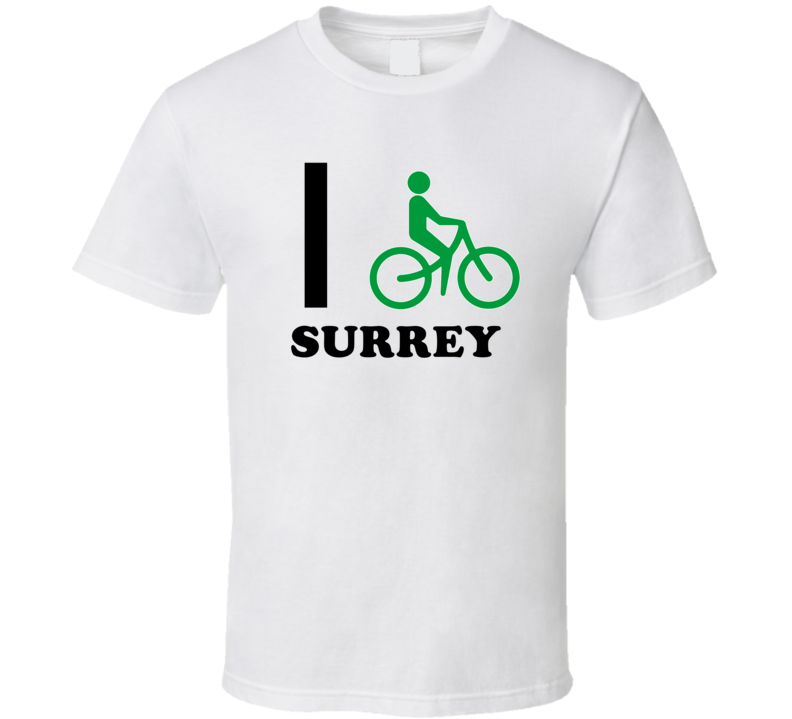 Surrey Michigan I Bike Bicycle T Shirt Surrey Michigan I Bike Bicycle T Shirt