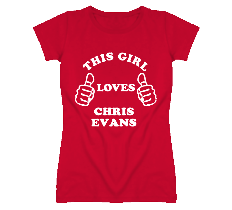 Chris Evans Detroit Michigan Hockeytown This Girl Loves T shirt Chris Evans Detroit Michigan Hockeytown This Girl Loves T shirt