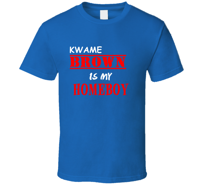 Kwame Brown Detroit Michigan Sports Homeboy T shirt Kwame Brown Detroit Michigan Sports Homeboy T shirt