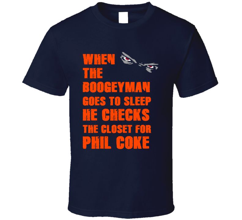 Phil Coke Detroit Michigan Baseball Boogeyman T shirt Phil Coke Detroit Michigan Baseball Boogeyman T shirt