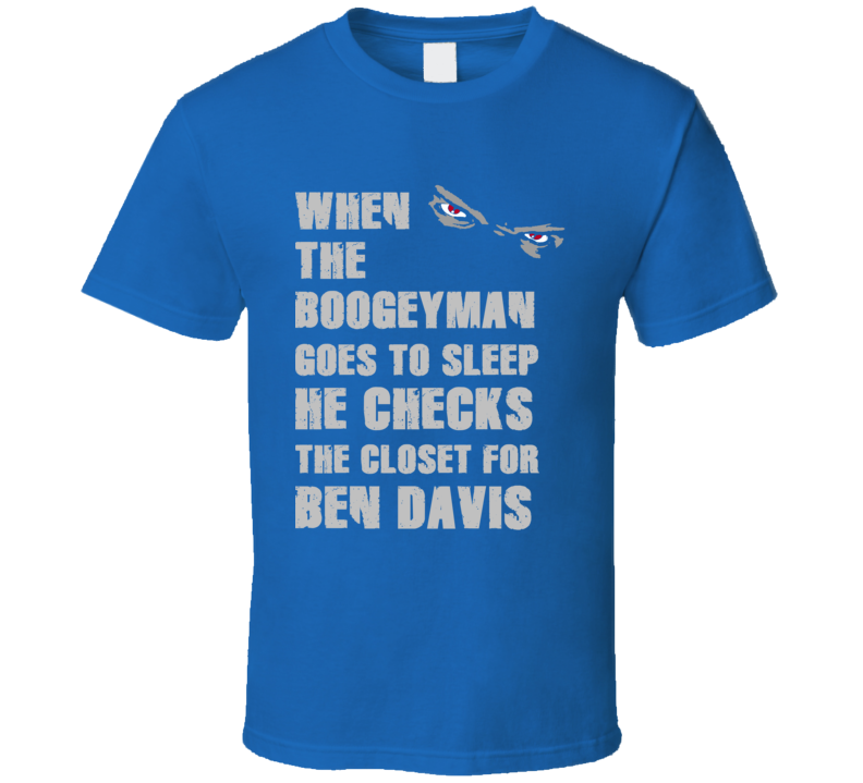 Ben Davis Detroit Michigan Sports Boogeyman T shirt Ben Davis Detroit Michigan Sports Boogeyman T shirt