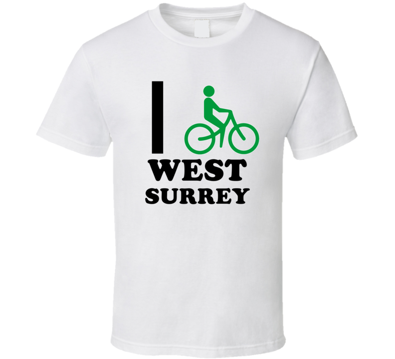 West Surrey Michigan I Bike Bicycle T Shirt West Surrey Michigan I Bike Bicycle T Shirt