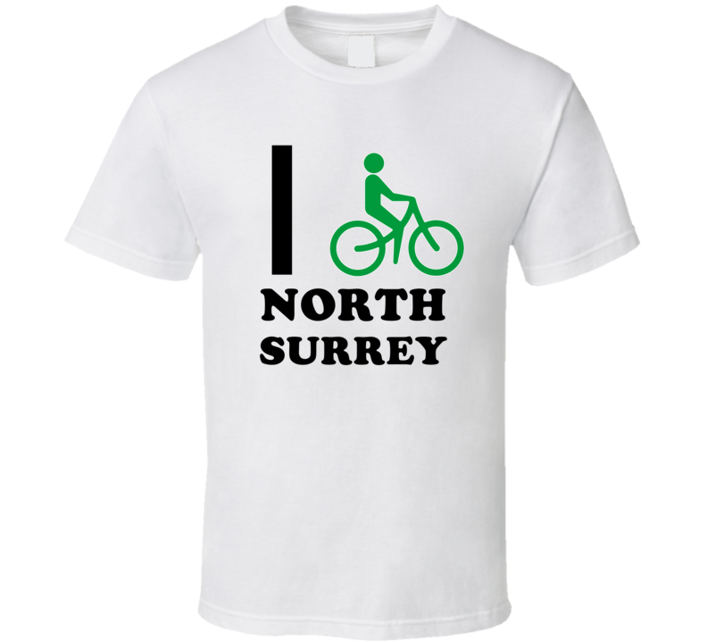 North Surrey Michigan I Bike Bicycle T Shirt North Surrey Michigan I Bike Bicycle T Shirt