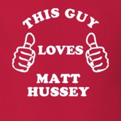Matt Hussey Detroit Michigan Hockeytown This Guy Loves T shirt 2561671