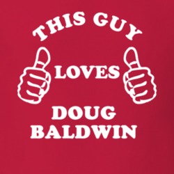 Doug Baldwin Detroit Michigan Hockeytown This Guy Loves T shirt 2569171