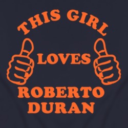 Roberto Duran Detroit Michigan Baseball This Girl Loves T shirt 2575907