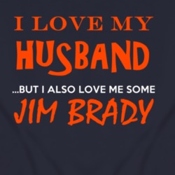 Jim Brady Detroit Michigan Baseball I Heart Love T shirt 2578881