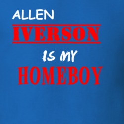 Allen Iverson Detroit Michigan Sports Homeboy T shirt 2586289