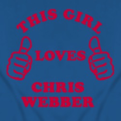Chris Webber Detroit Michigan This Girl Loves T shirt 2590550