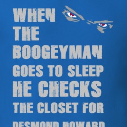 Desmond Howard Detroit Michigan Sports Boogeyman T shirt 2609249