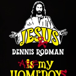 Dennis Rodman Detriot Michigan Detriot Sports Jesus Homeboy T shirt 2768845