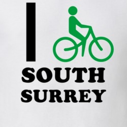 South Surrey Michigan I Bike Bicycle T Shirt 3047577