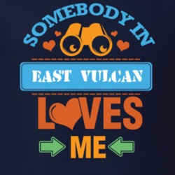 East Vulcan Michigan Somebody Loves Me Heart T Shirt 3193163