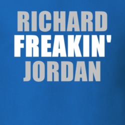 Richard Jordan Freakin Football Detroit Sports Michigan T Shirt 6731868