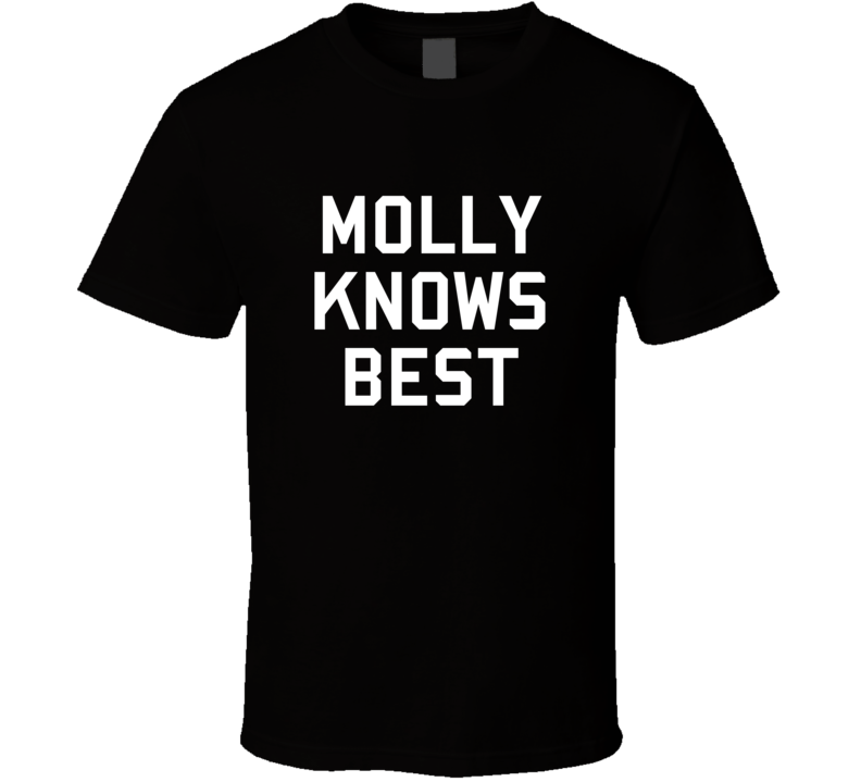 Molly Knows Best Brooklyn 99 Gina Inspired Custom First Name T Shirt