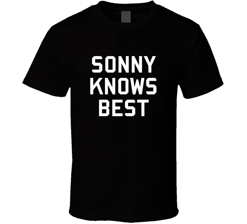 Sonny Knows Best Brooklyn 99 Gina Inspired Custom First Name T Shirt