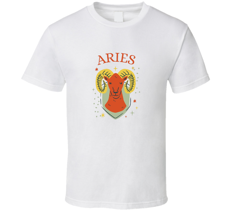 Aries Zodiac Sign T Shirt Aries Zodiac Sign T Shirt