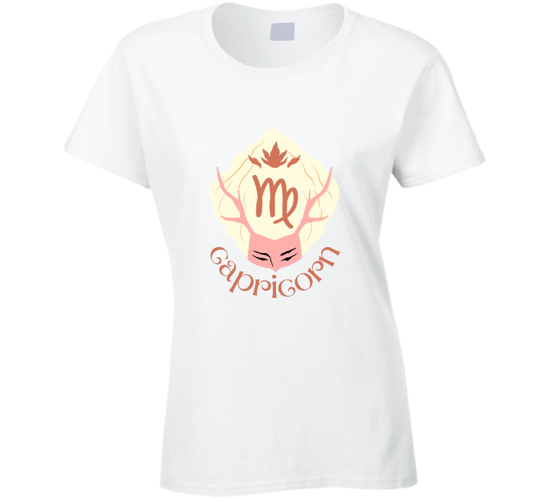 Capricorn Zodiac Ladies T Shirt Capricorn Zodiac Ladies T Shirt