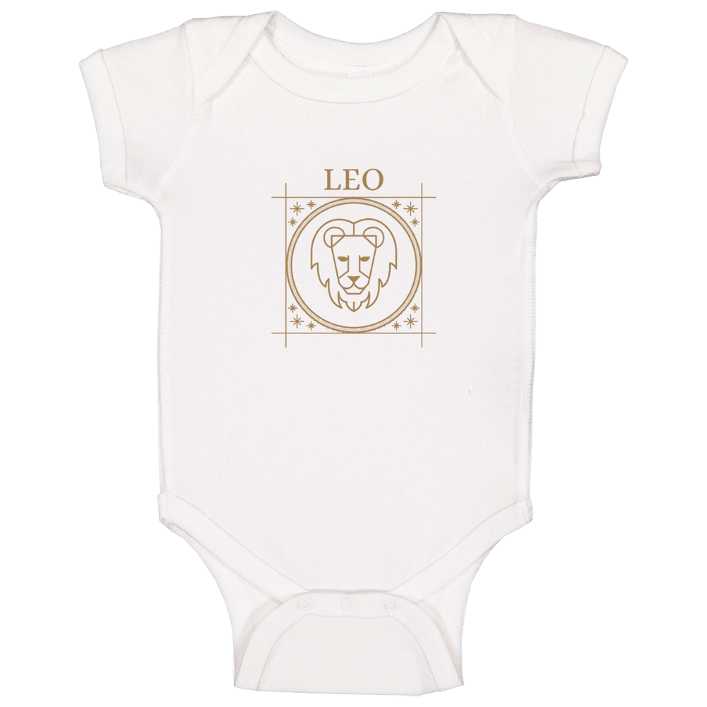 Leo Zodiac Baby One Piece Leo Zodiac Baby One Piece
