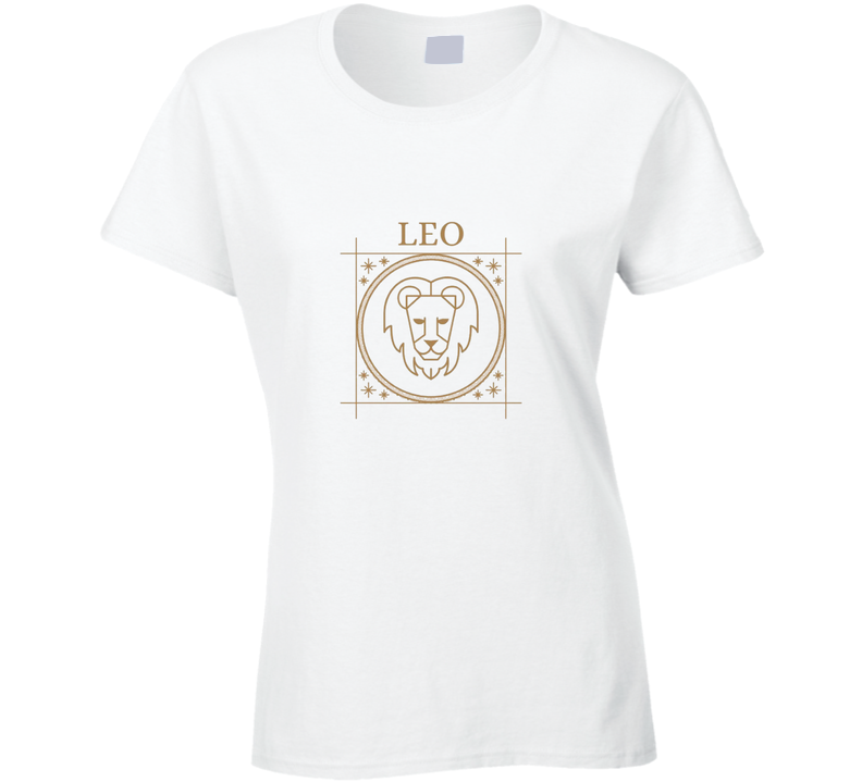 Leo Zodiac Ladies T Shirt Leo Zodiac Ladies T Shirt