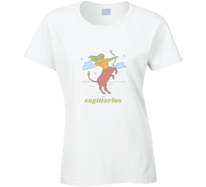 Sagittarius Zodiac Sign Ladies T Shirt Sagittarius Zodiac Sign Ladies T Shirt