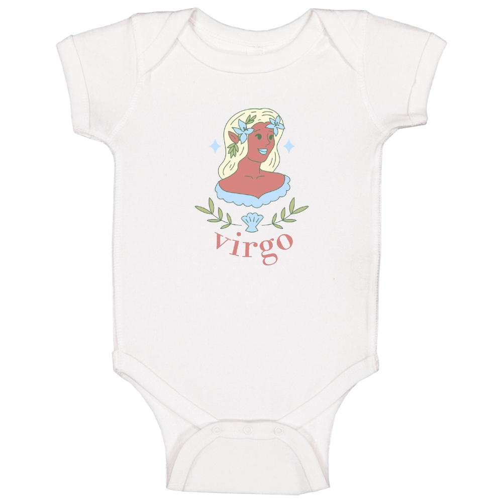 Virgo Zodiac Sign Baby One Piece Virgo Zodiac Sign Baby One Piece